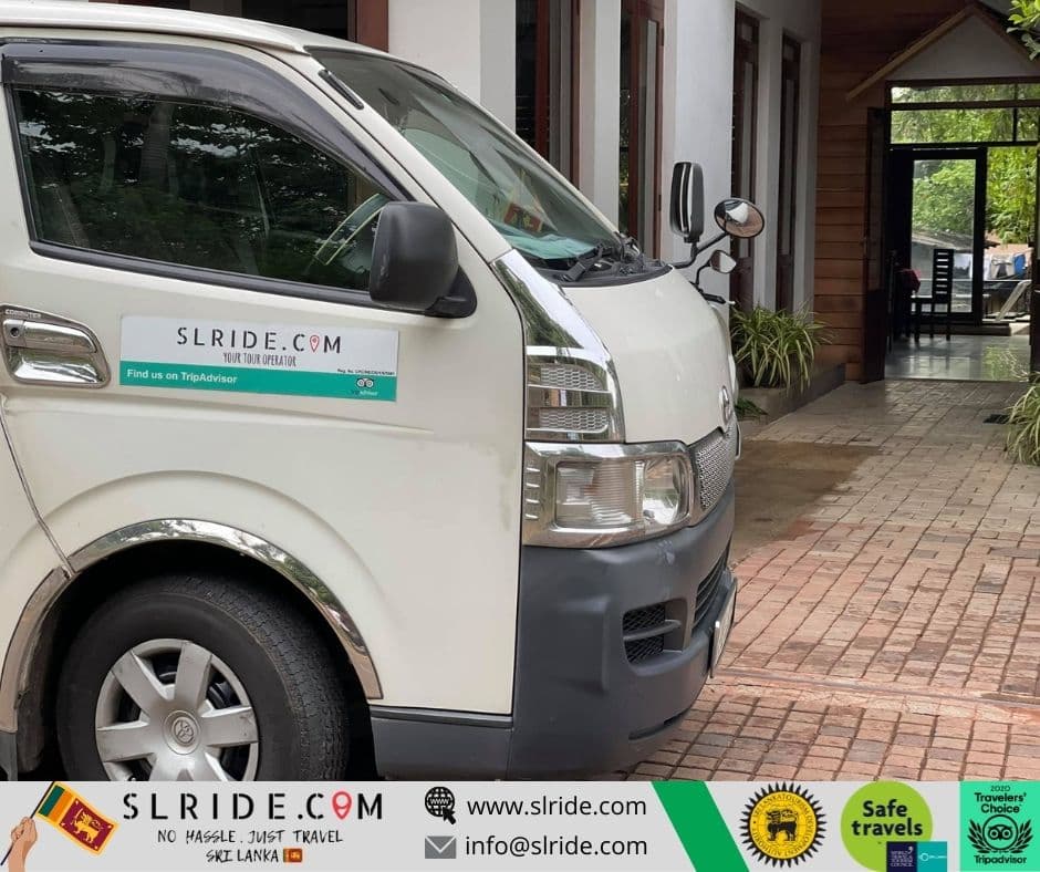 Van for hire Sri Lanka - scenic route