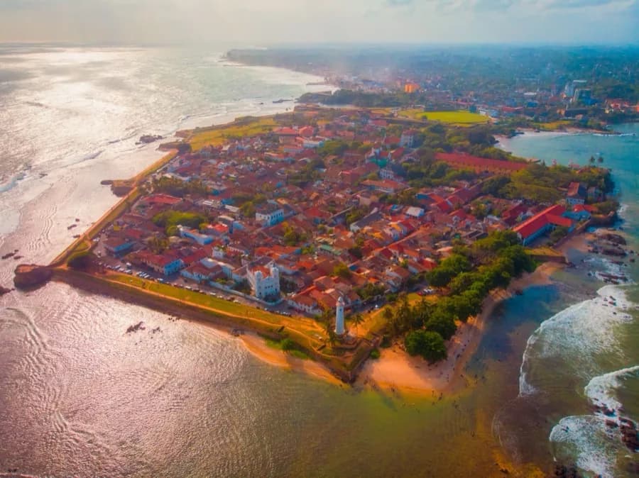 Galle Lighthouse & Ramparts Sunset